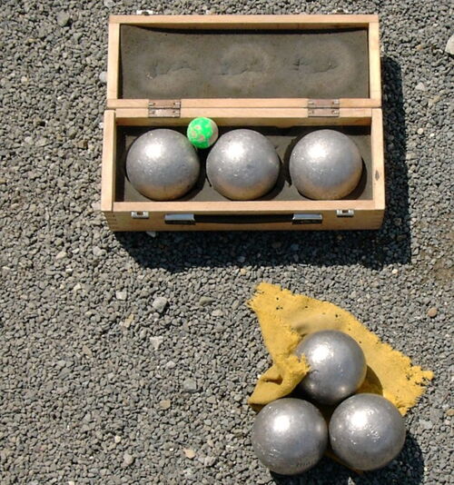Boule Spielen beim SG Oberense